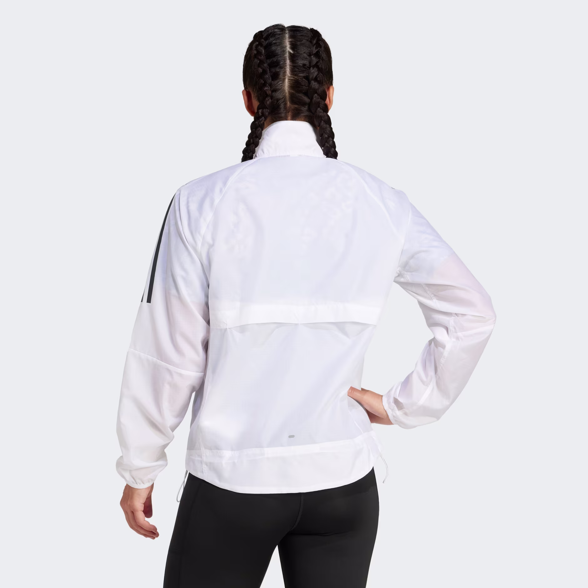 ADIDAS WOMENS OWN THE RUN OTR E JACKET W