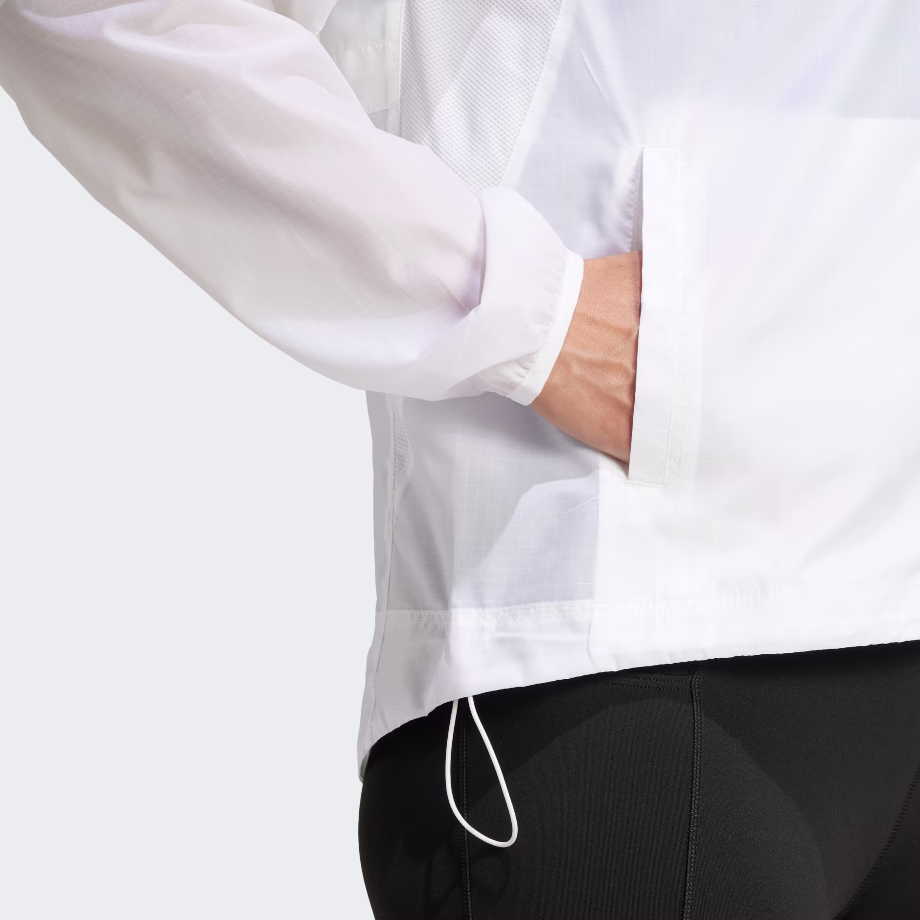 ADIDAS WOMENS OWN THE RUN OTR E JACKET W