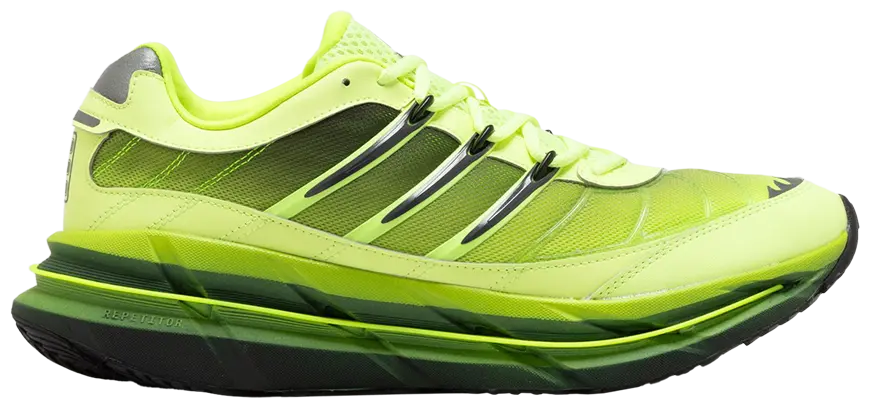 ADIDAS ORIGINALS ADISTAR HRMY TRAINERS - HI-RES YELLOW/IRON METALLIC/CORE BLACK