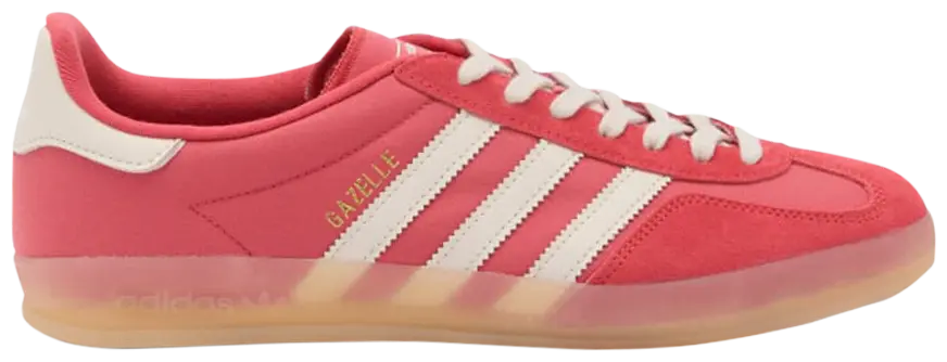 ADIDAS ORIGINALS GAZELLE INDOOR - CREW RED/ALUMINA/MAGIC BEIGE