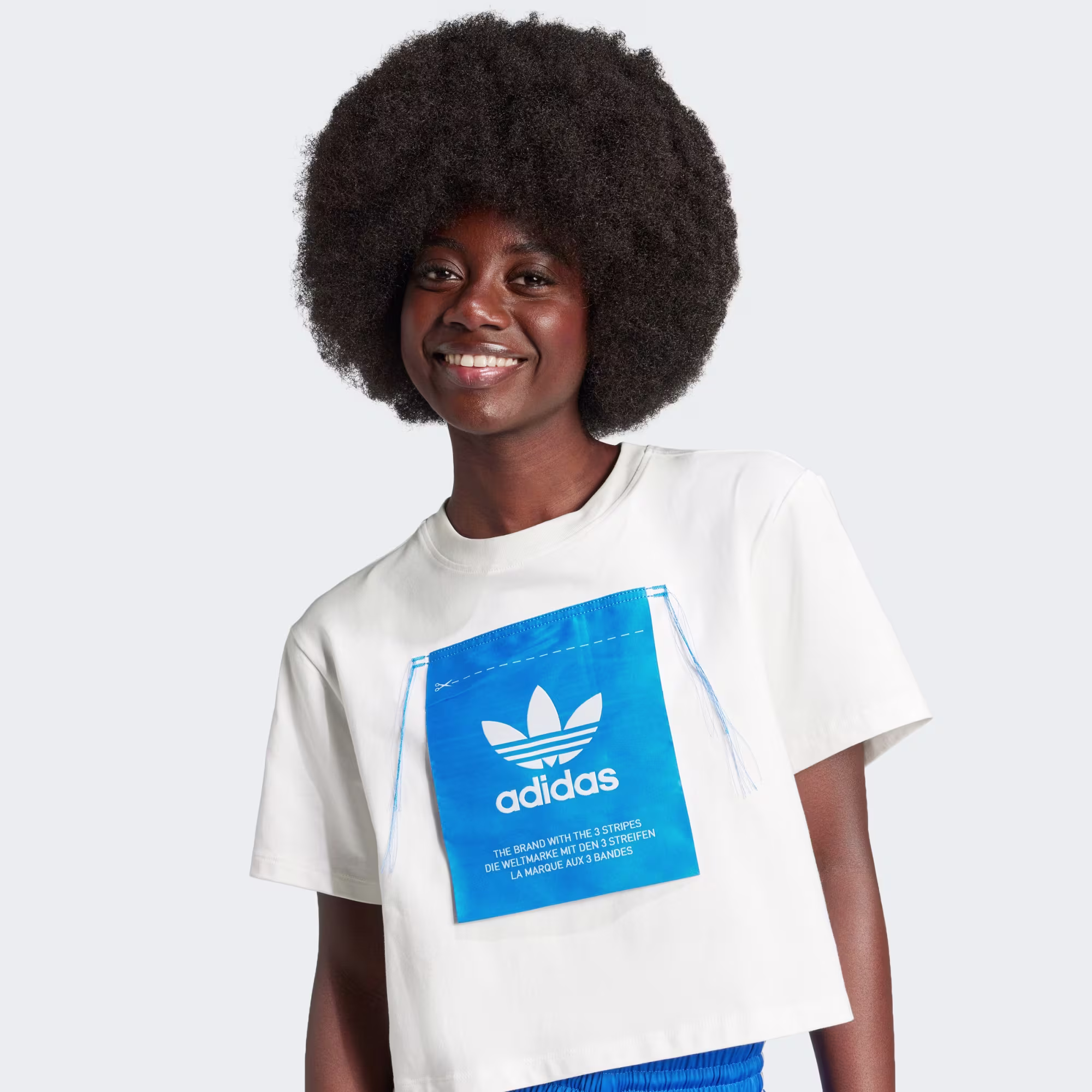 ADIDAS x KSENIASCHNAIDER ORIGINALS LABEL T-SHIRT 