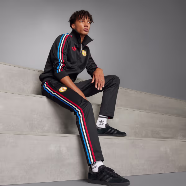 ADIDAS ORIGINALS MUFC TRACK PANTS x STONE ROSES