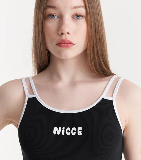 NICCE SAPPHIRE UNITARD - BLACK / WHITE