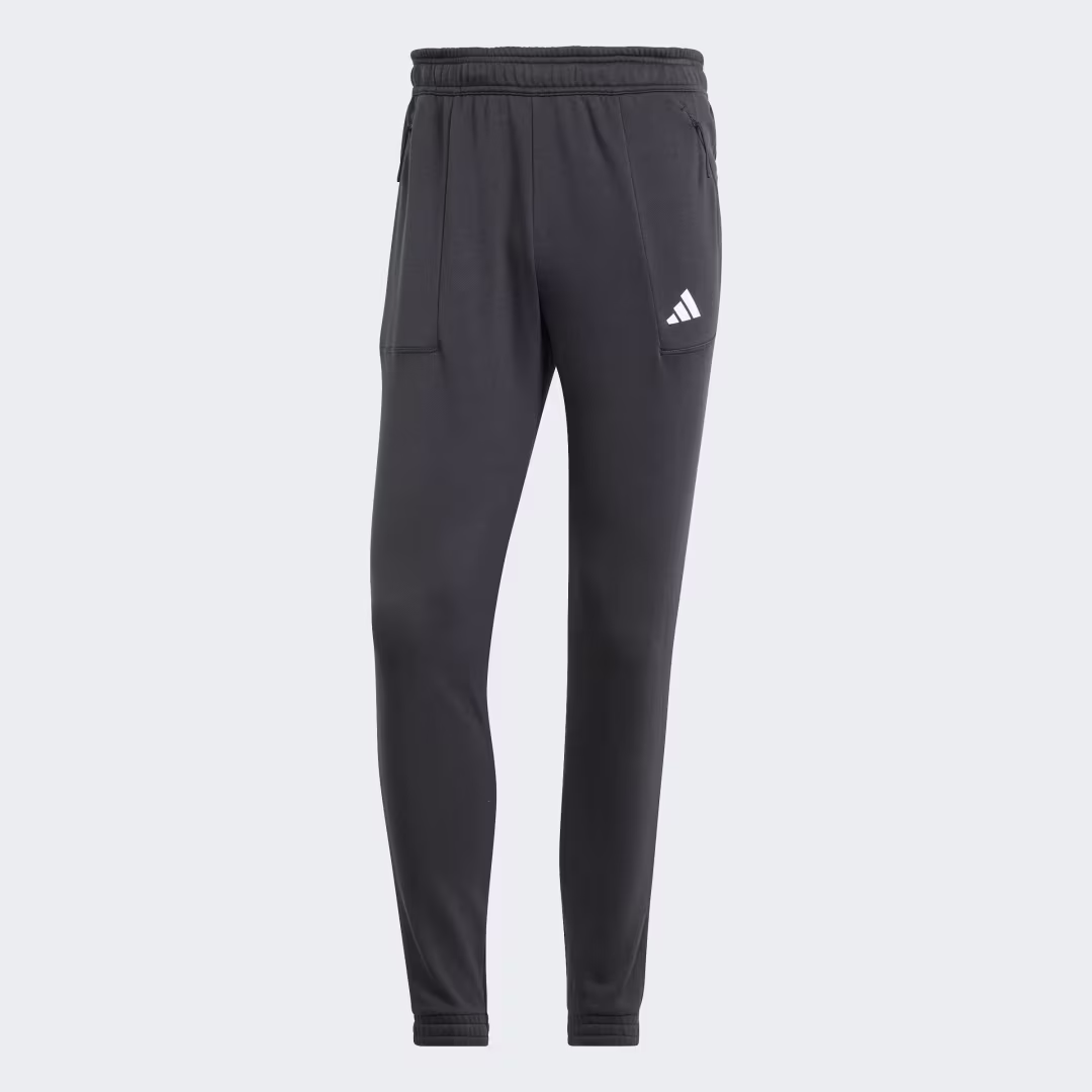 ADIDAS MENS PUMP WORKOUT TRACK PANTS GREY