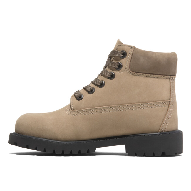 TIMBERLAND JNR 6" PREM BOOT - MEDIUM BEIGE NUBUCK