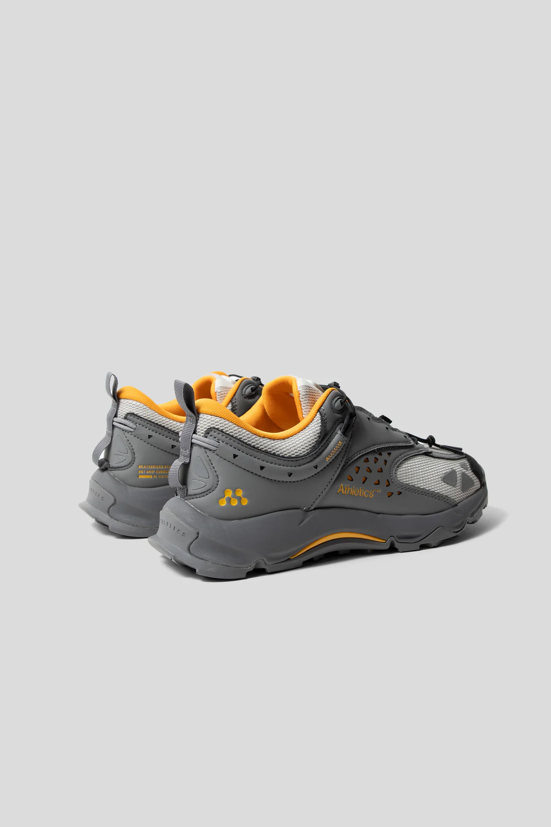 ATHLETICS FOOTWEAR VTWO LOW - TAUPE/CADMIUM YELLOW