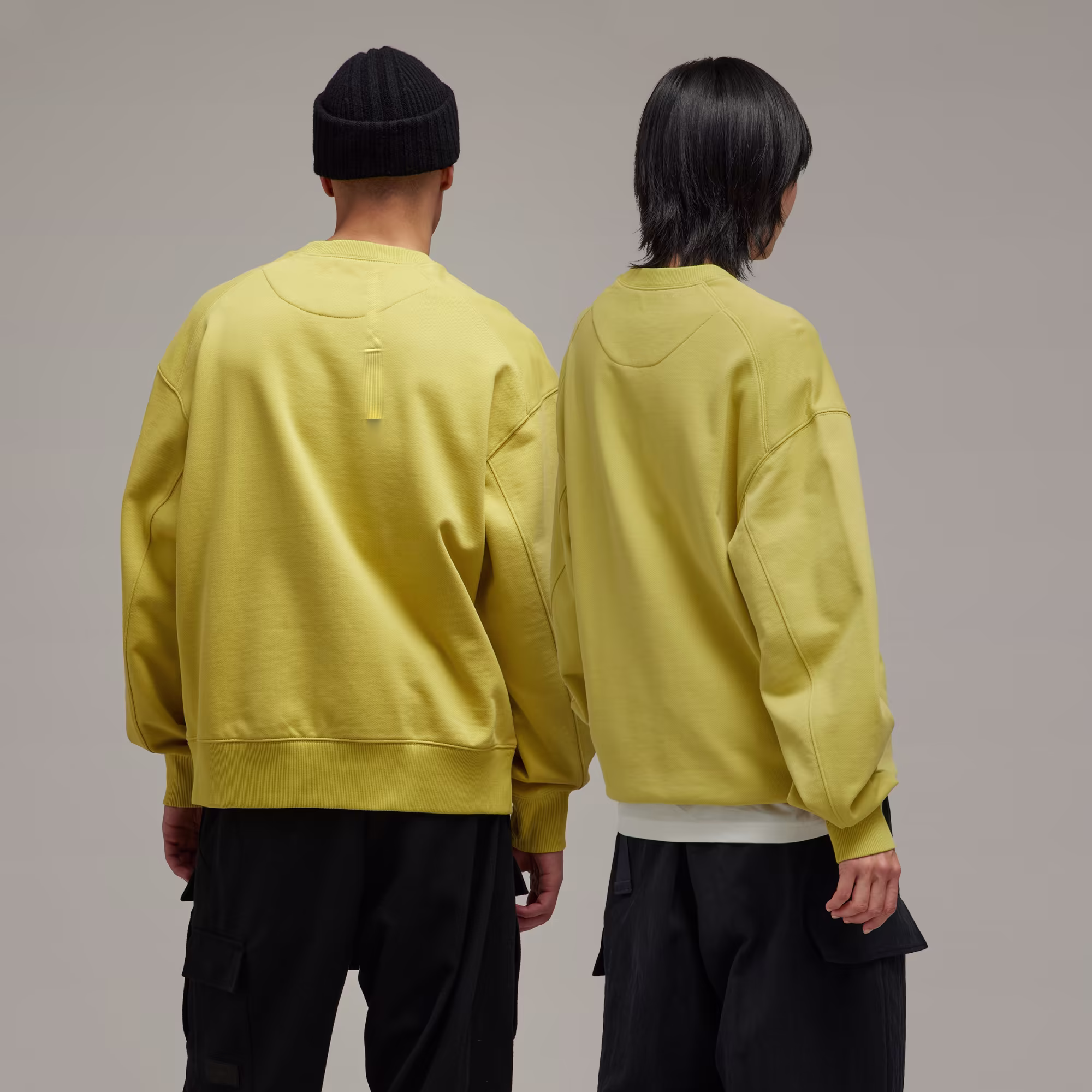 ADIDAS Y-3 FRENCH TERRY ORGANIC COTTON SWEAT UNISEX