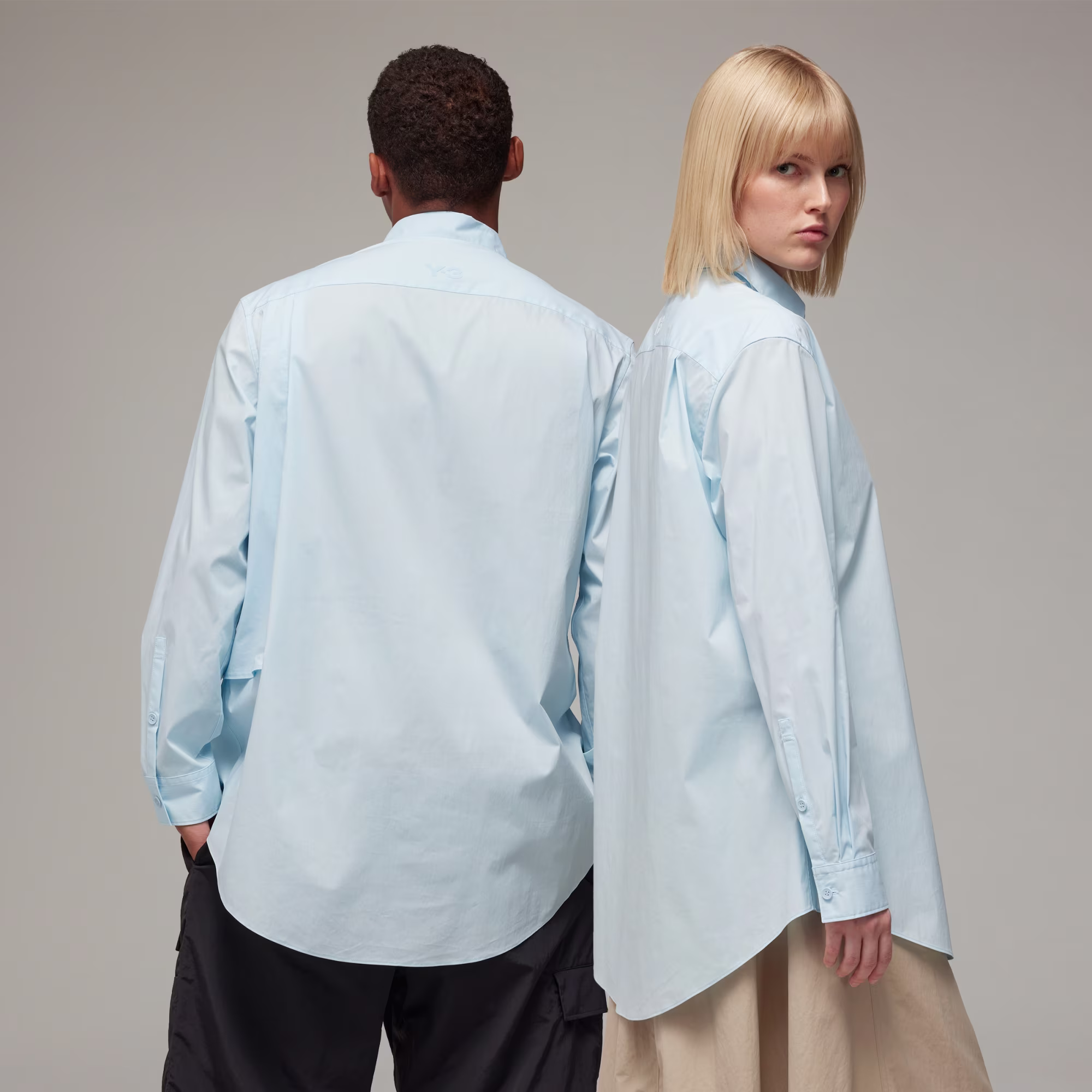 ADIDAS X Y-3 UNISEX COTTON SHIRT