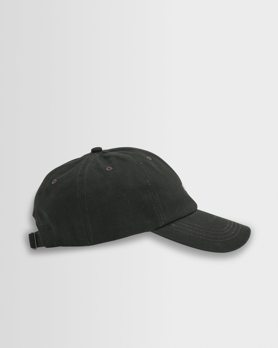 WAX LONDON SPENCER SPORTS CAP - WASHED BLACK