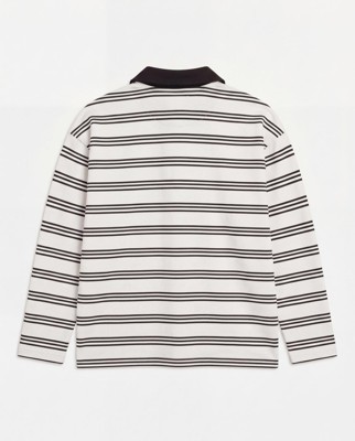 HERA WOMENS STRIPED RUGBY POLO SHIRT