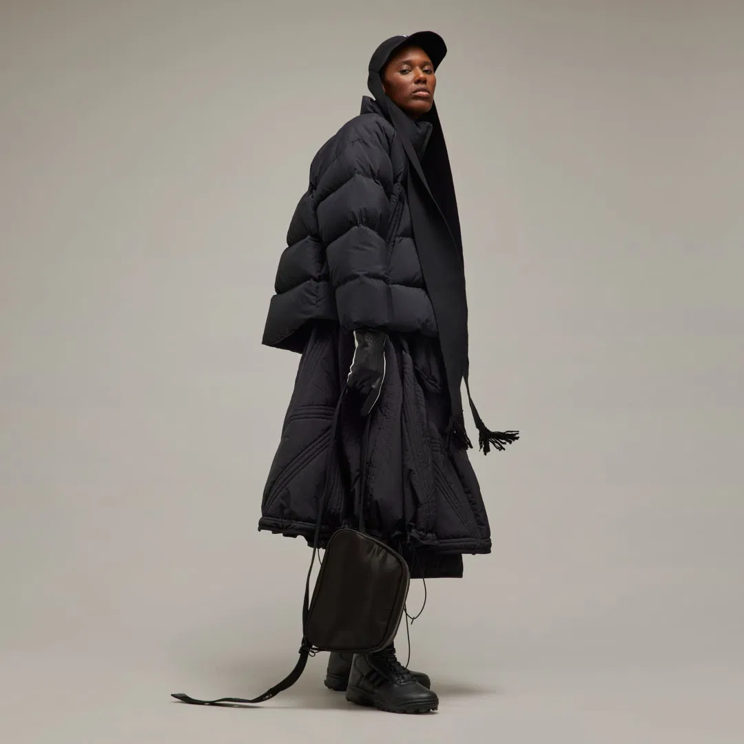 ADIDAS Y-3 WOMENS INSULATED PUFFER JACKET 