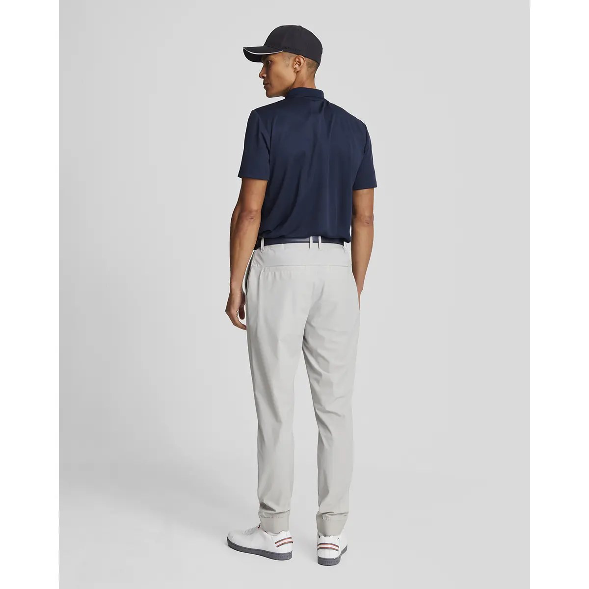 LYLE & SCOTT LIGHTWEIGHT GOLF TECH TRACKIES - PEBBLE