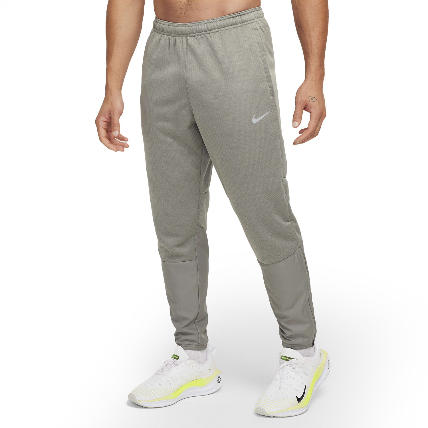 NIKE M NK TF RPL SPHR CHAL PLY PANT - DARK STUCCO/REFLECTIVE