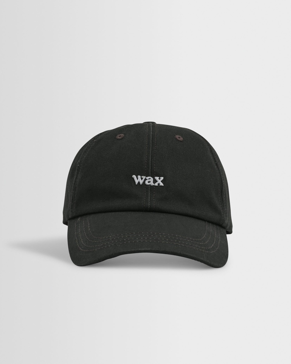 WAX LONDON SPENCER SPORTS CAP - WASHED BLACK