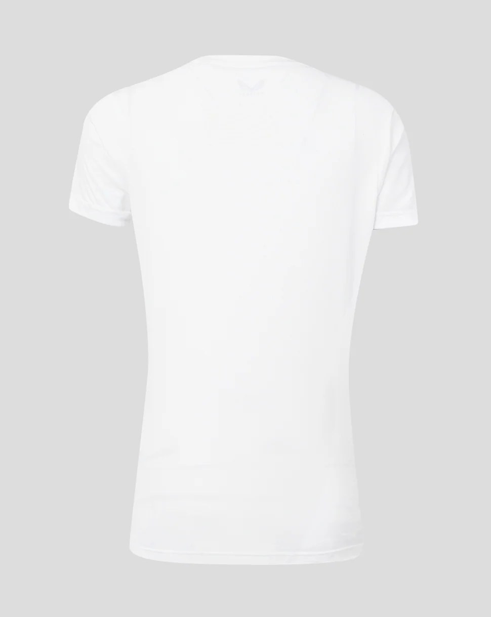 CASTORE FAI AWAY MATCHDAY T-SHIRT WOMENS - BRILLIANT WHITE