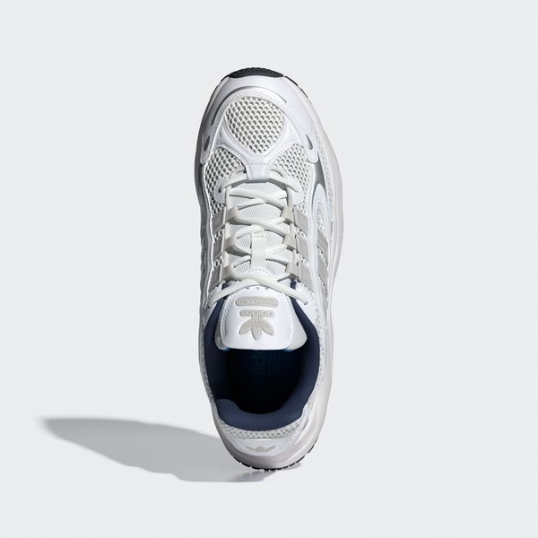 ADIDAS ORIGINALS OZMILLEN TRAINERS - CLOUD WHITE/GREY ONE/BRIGHT BLUE
