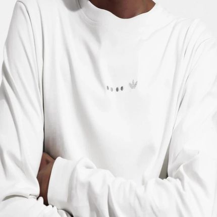 ADIDAS LOGO LS TEE     ORBGRY