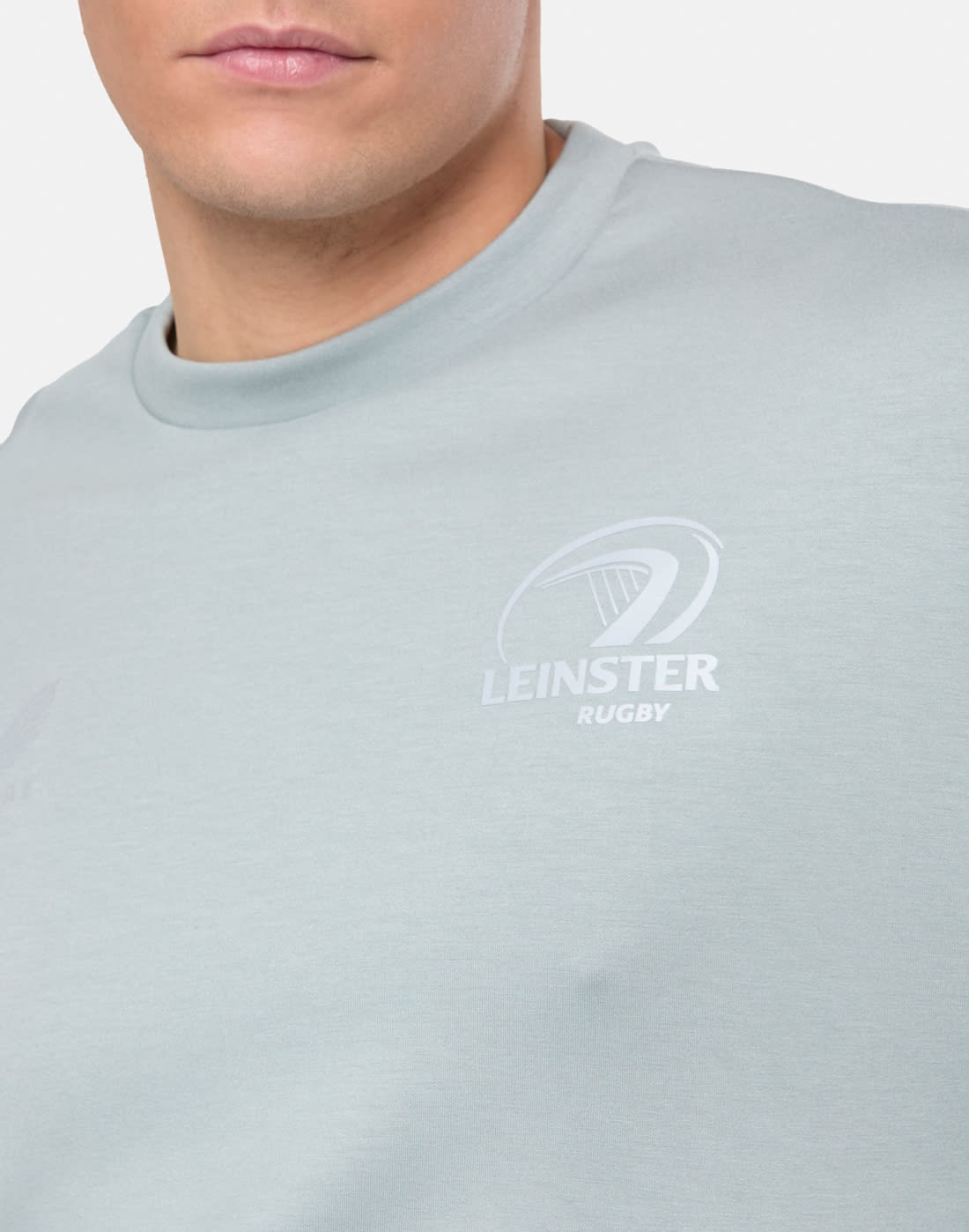 CASTORE LEINSTER TRAVEL CREW SWEAT - GREY MARL