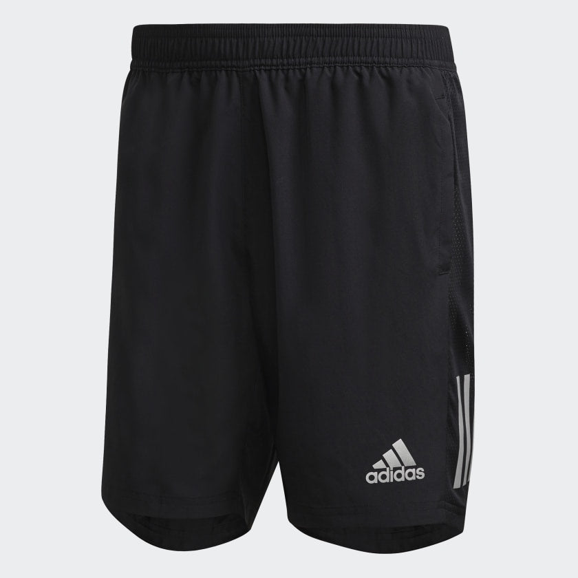ADIDAS OWN THE RUN SHORTS - BLACK