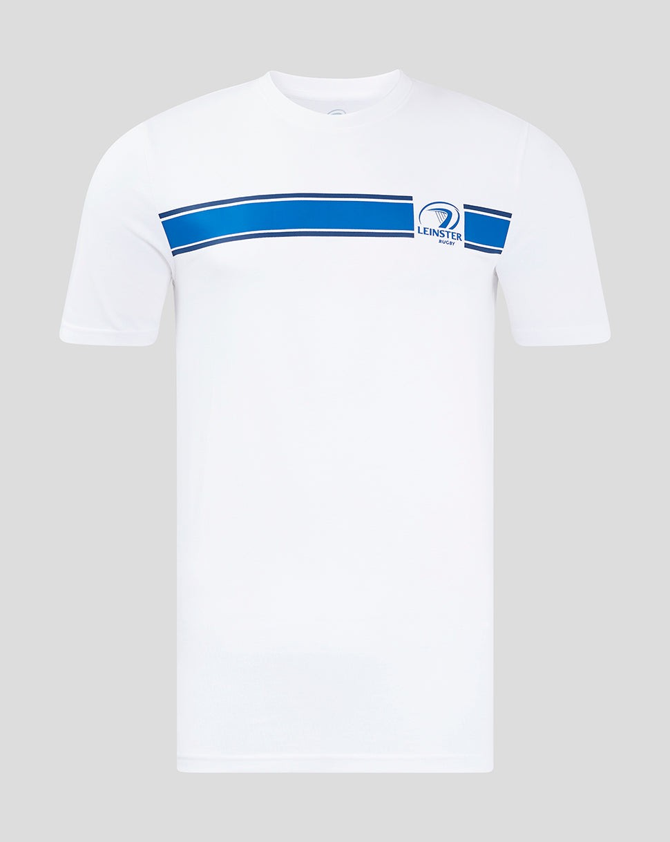 CASTORE LEINSTER CLASSIC COTTON TEE - BRILLIANT WHITE