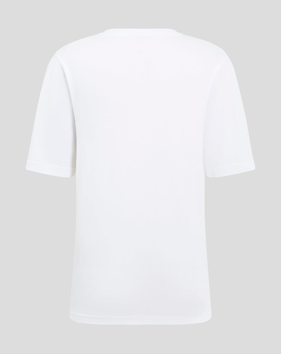CASTORE LEINSTER CLASSIC COTTON TEE JUNIOR - BRILLIANT WHITE