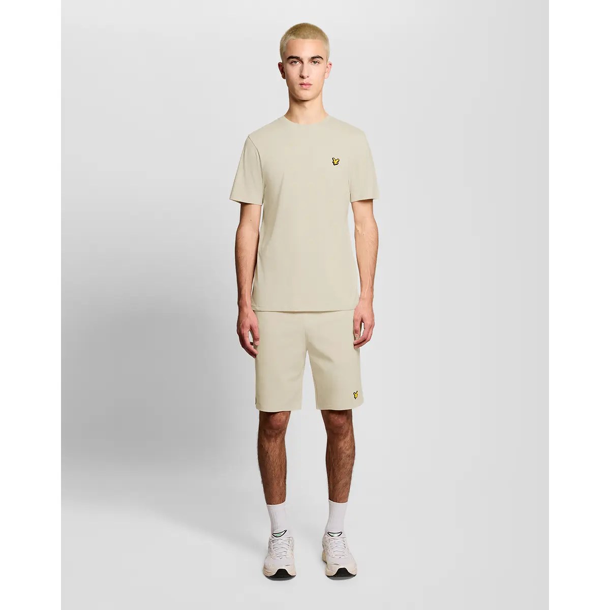 LYLE & SCOTT SPORTS SHORT SLEEVE T-SHIRT - WHITECAP GREY
