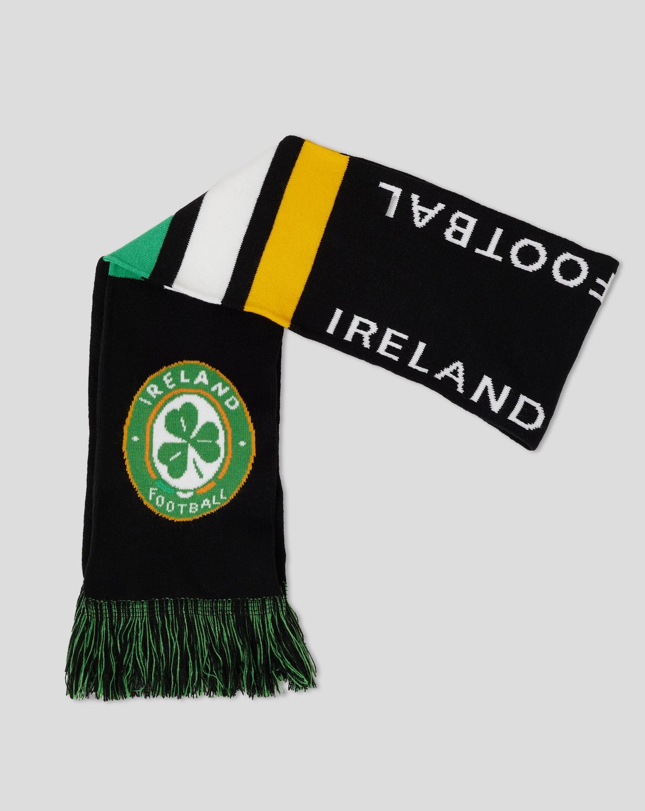 CASTORE FAI KNITTED SCARF - CAVIAR