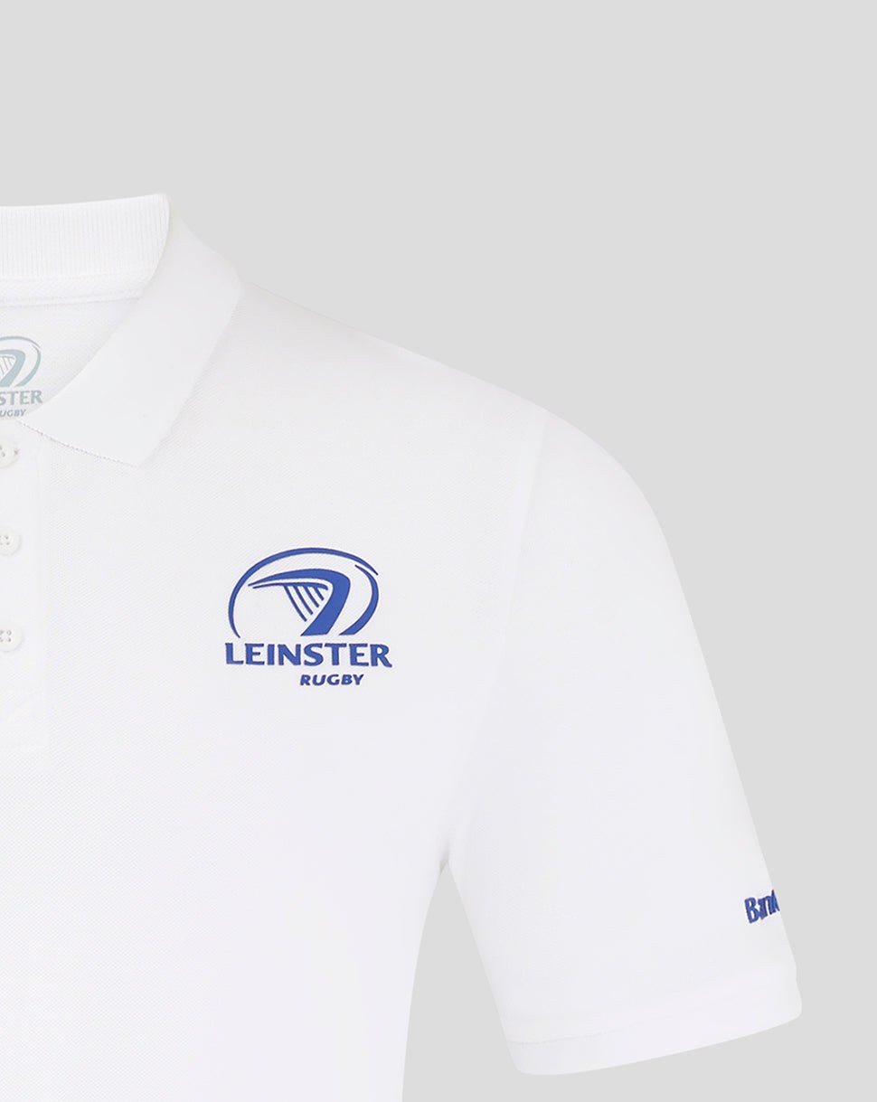 CASTORE LEINSTER CORE POLO - BRILLIANT WHITE