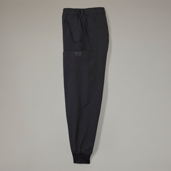 ADIDAS Y-3 MENS CUFFED NYLON PANTS