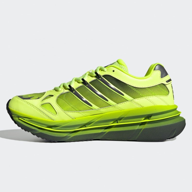 ADIDAS ORIGINALS ADISTAR HRMY TRAINERS - HI-RES YELLOW/IRON METALLIC/CORE BLACK