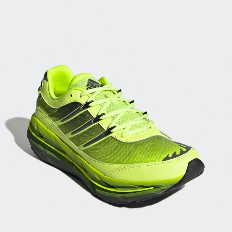 ADIDAS ORIGINALS ADISTAR HRMY TRAINERS - HI-RES YELLOW/IRON METALLIC/CORE BLACK