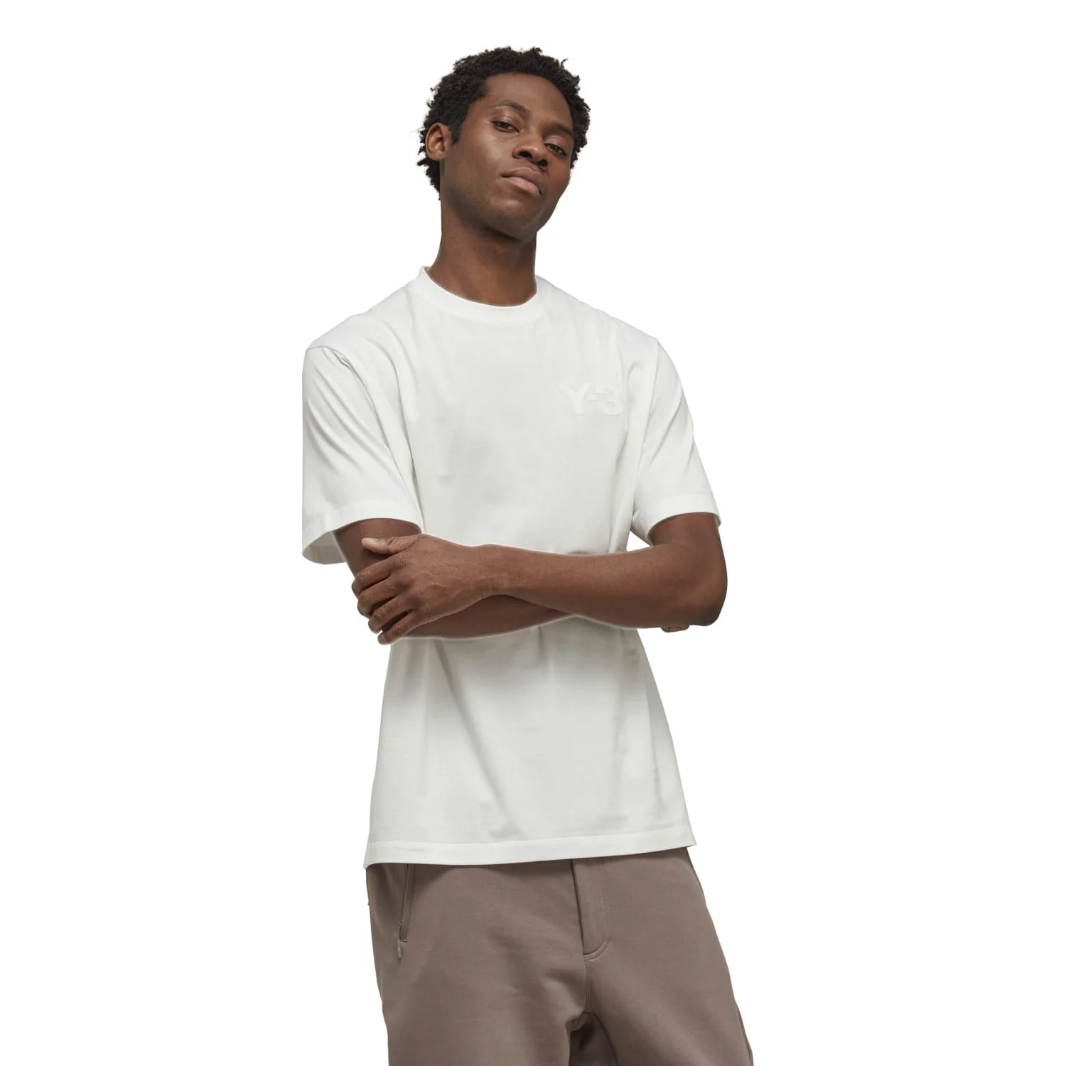 ADIDAS Y-3 CLASSIC CREW SHORT SLEEVE TEE 