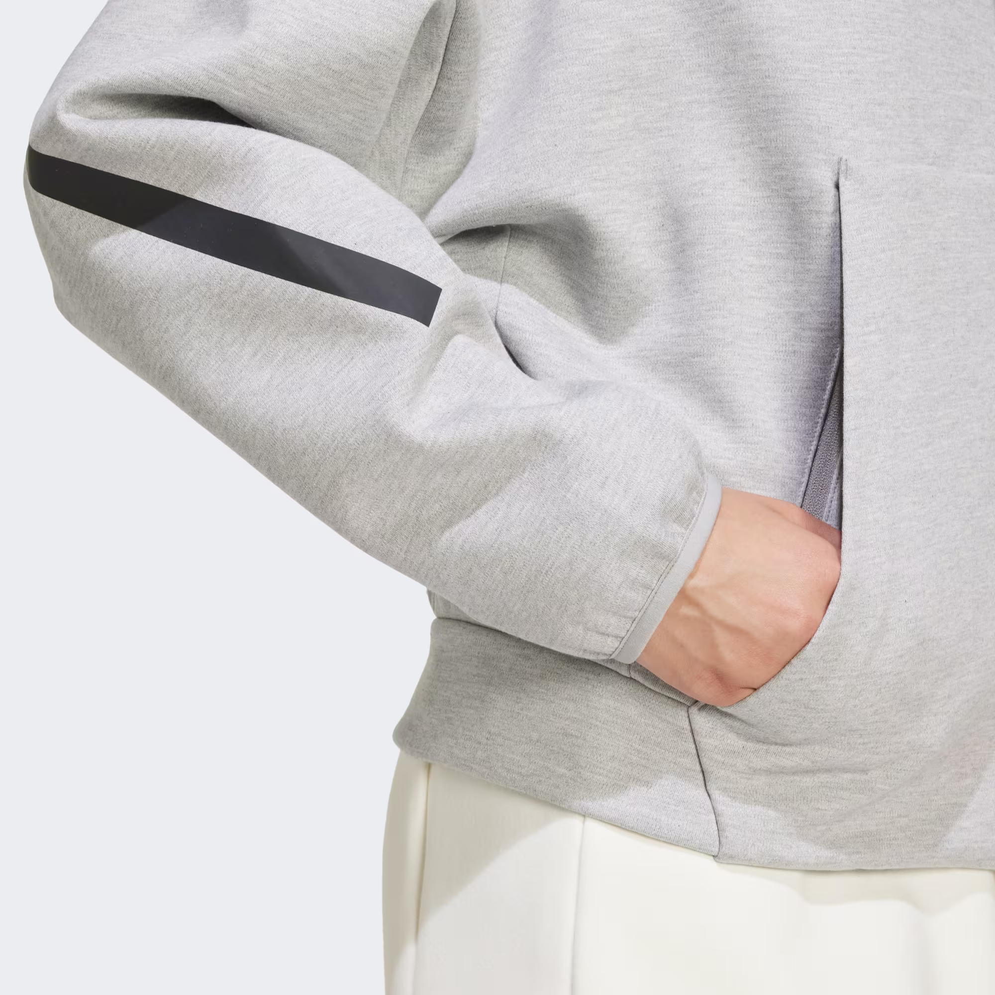 ADIDAS ZNE HOOD - GREY