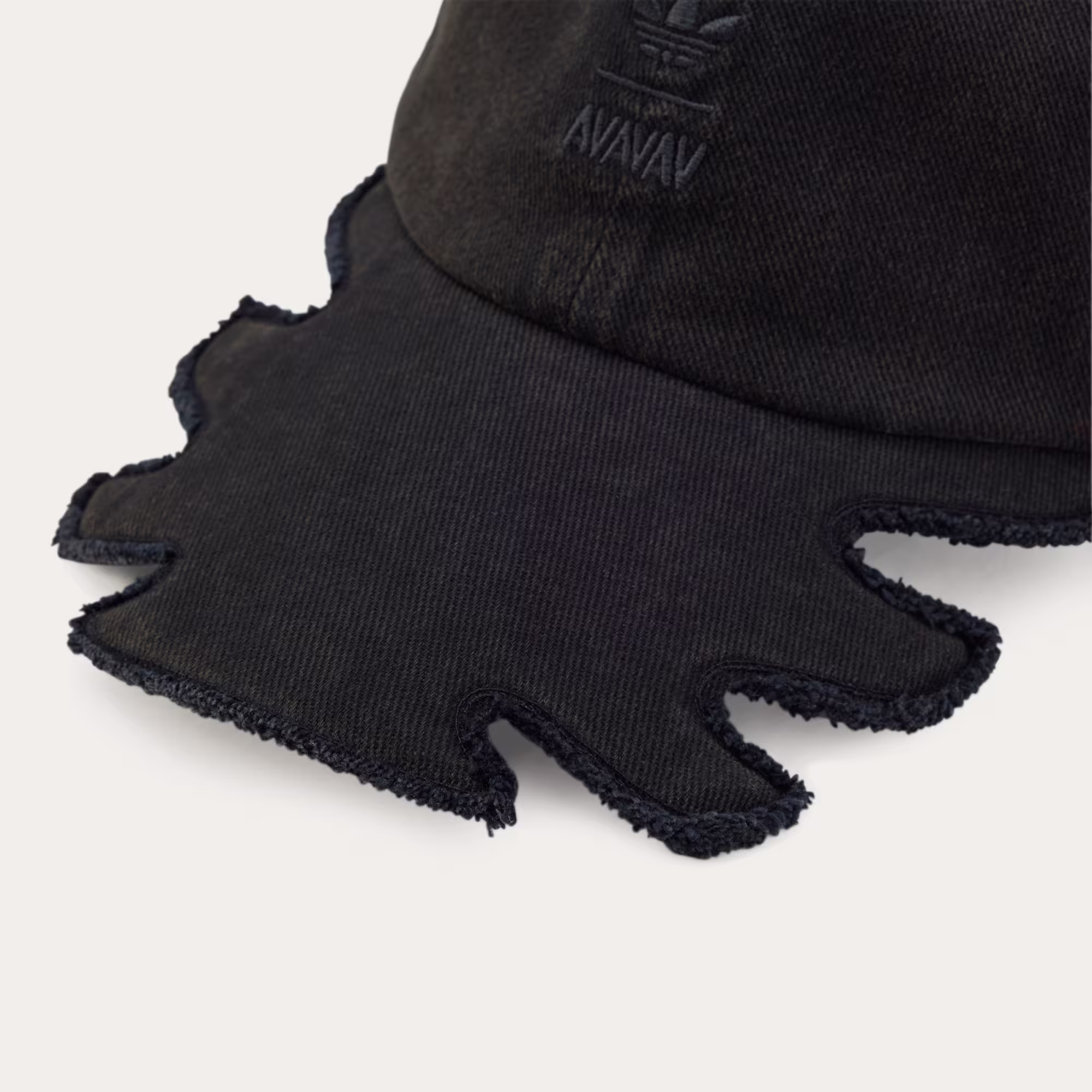 ADIDAS ORIGINALS X AVAVAV CAP RAW EDGE DISTRESSED 