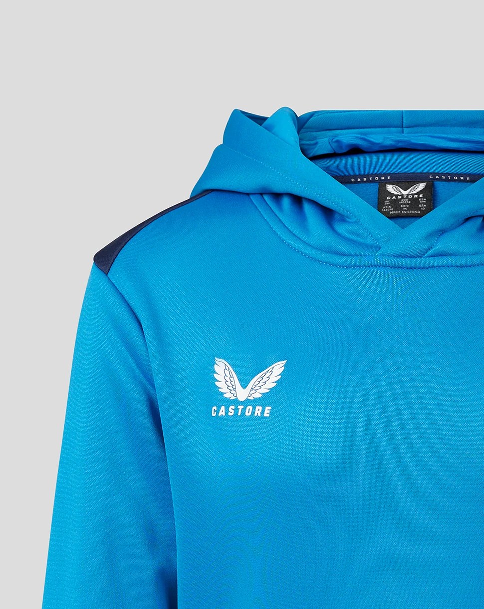 CASTORE LEINSTER HOODY JUNIOR - IMPERIAL BLUE/ PEACOAT