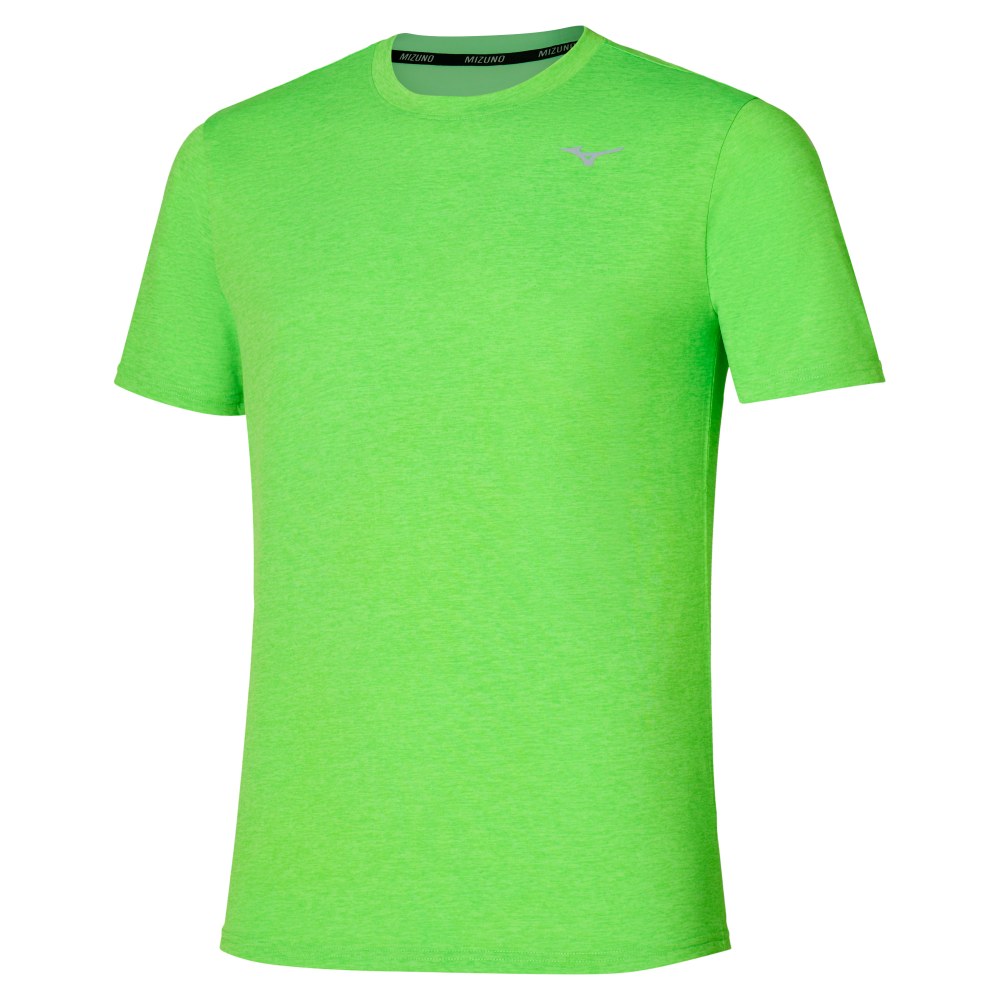 MIZUNO MENS CORE IMPULSE SS TEE - GREEN GECKO