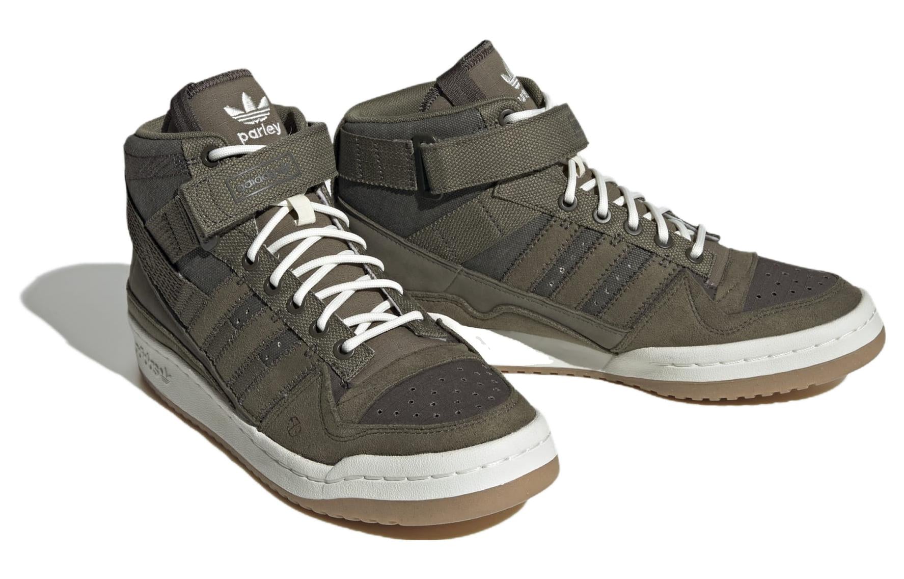 ADIDAS X PARLEY MENS FORUM HIGH TRAINERS