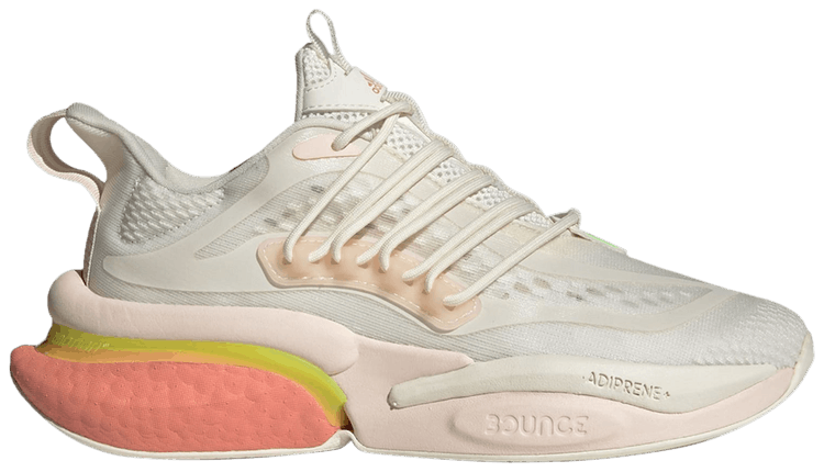 ADIDAS ALPHABOOST V1 TRAINERS - WHITE
