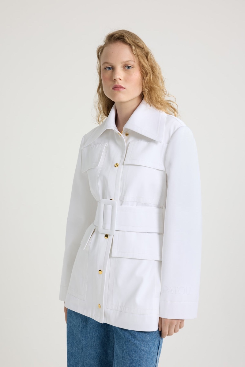 PATOU SAFARI PARKA - WHITE