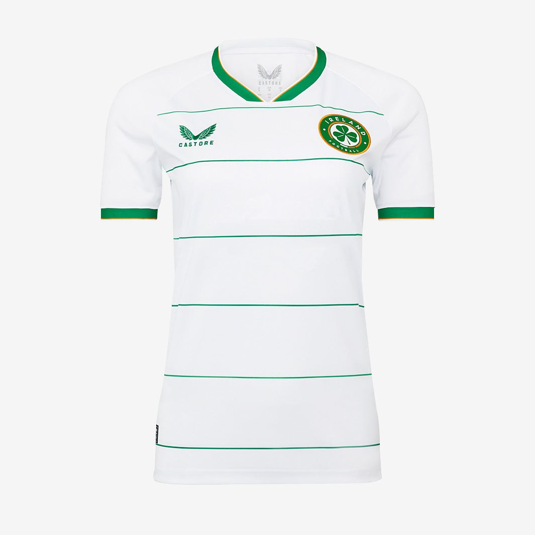 CASTORE FAI REPLICA AWAY SS JERSEY WOMENS - BRILLIANT WHITE