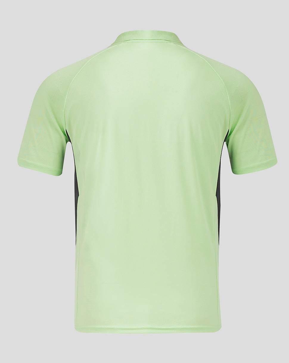CASTORE FAI PRO PLAYERS PRESENTATION POLO - PATINA GREEN/EBONY