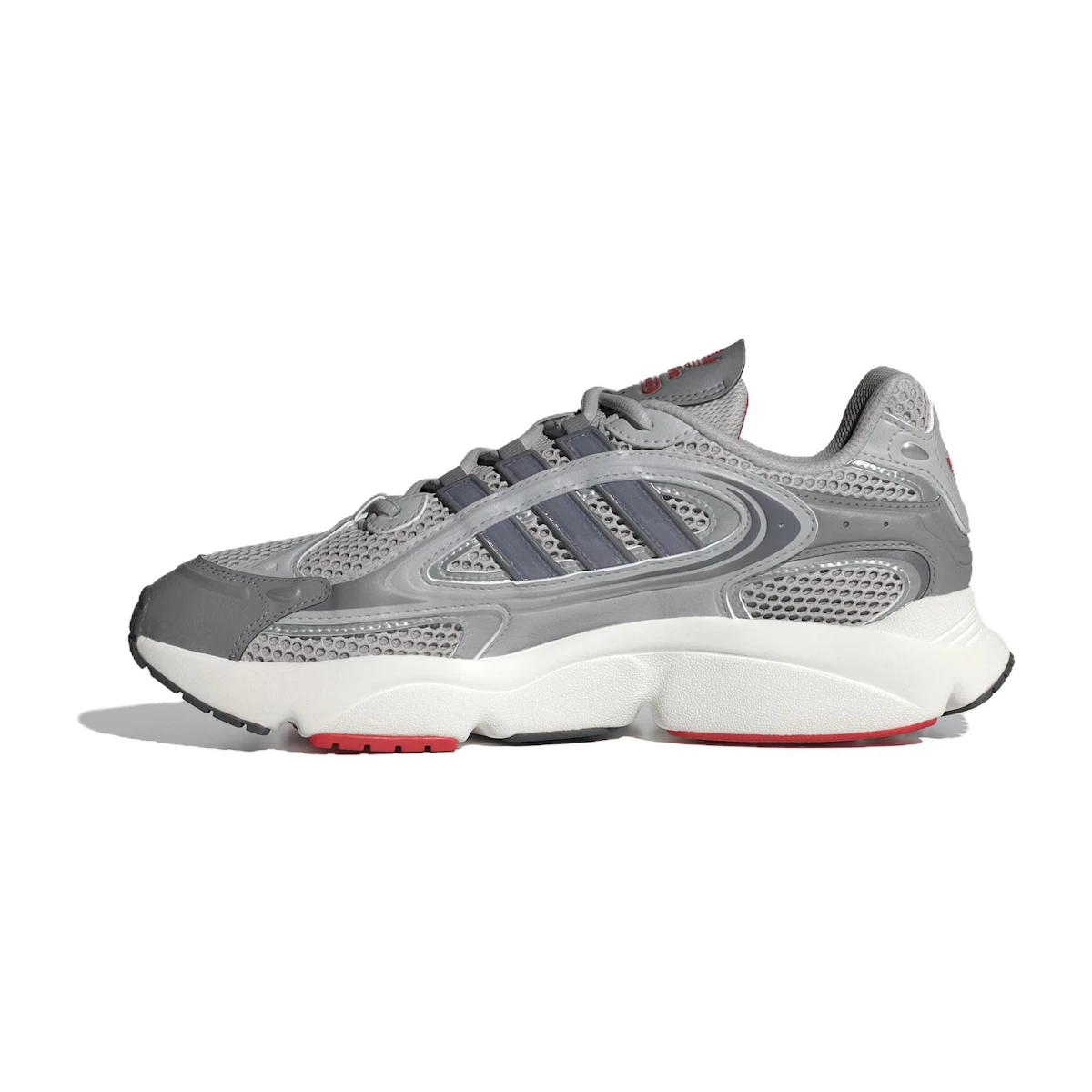 ADIDAS ORIGINALS OZMILLEN TRAINERS - GREY/WHITE