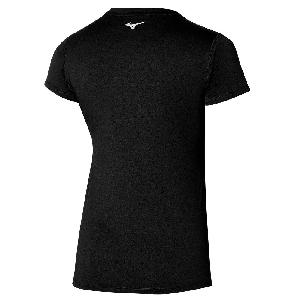 MIZUNO WOMENS IMPULSE CORE TEE - BLACK