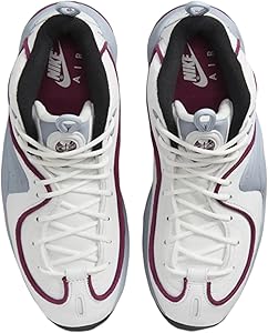 NIKE W AIR PENNY II TRAINERS - SUMMIT WHITE/ROSEWOOD/WOLF GREY/BLACK/CLEAR