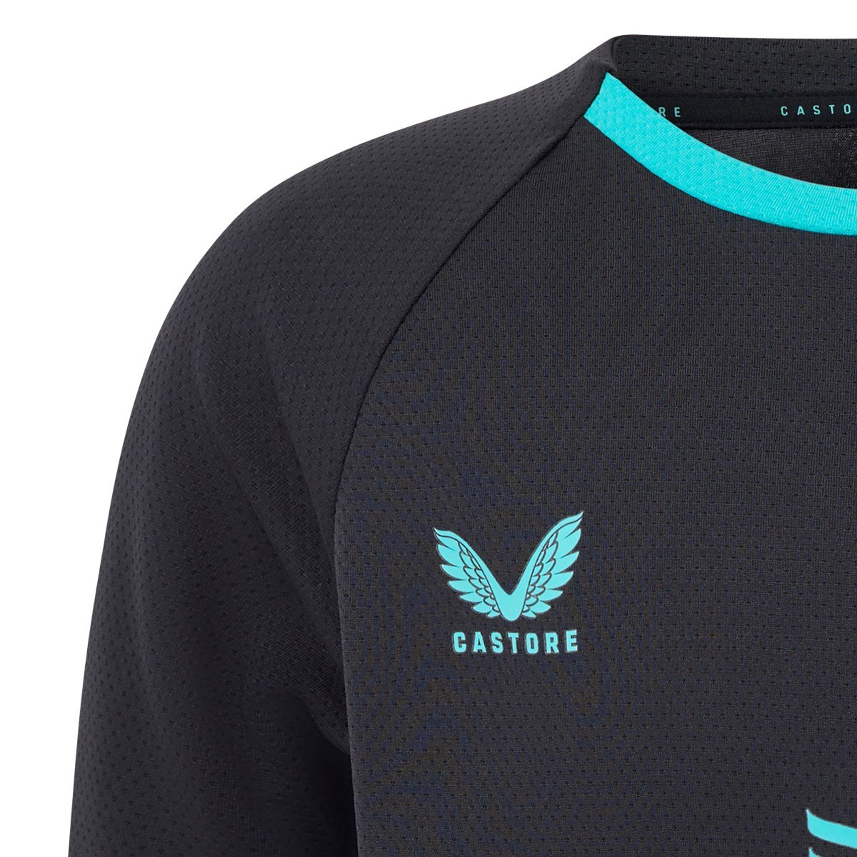 CASTORE LEINSTER PERFORMANCE SHORT SLEEVE TEE JUNIOR - BLUE GRAPHITE/BLUE RADIANCE