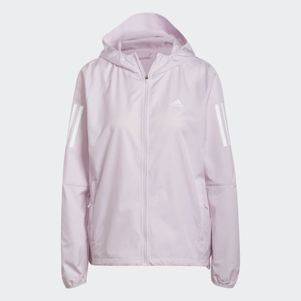 ADIDAS OWN THE RUN WINDBREAKER - ALMOND PINK