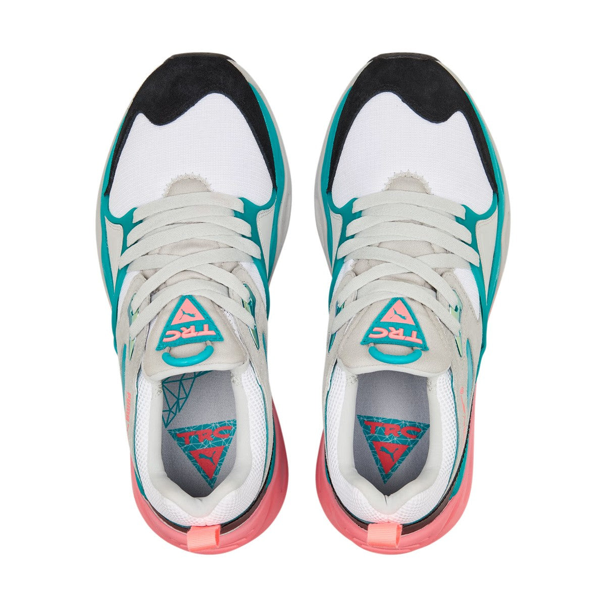TRC Blaze Shark Puma White-Deep Aqua