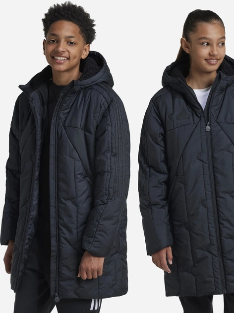 ADIDAS JUNIOR TIRO LONG BENCH COAT