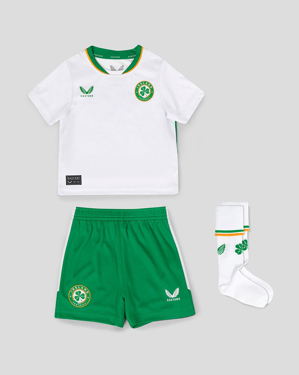 CASTORE FAI AWAY NESTED INFANT KIT - BRILLIANT WHITE/JOLLY GREEN