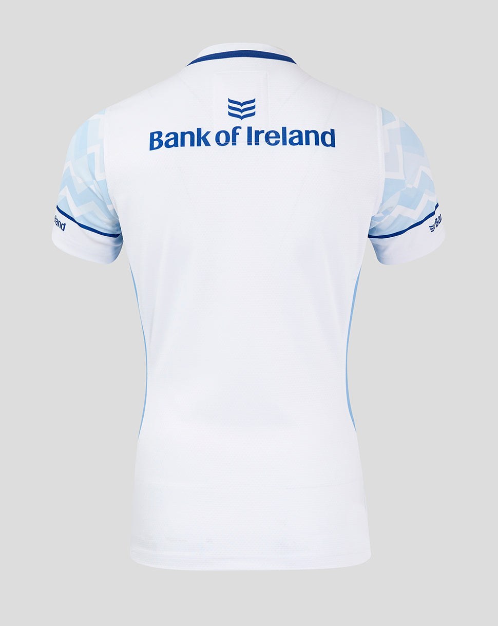 CASTORE LEINSTER AWAY PRO JERSEY - BRILLIANT WHITE/ FROZEN FJORD
